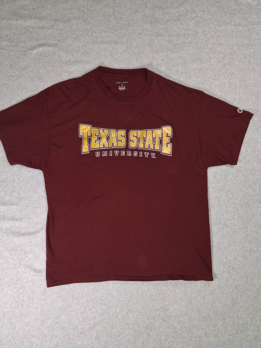 Champion Texas State University Bobcats Graphic Tee Size XL